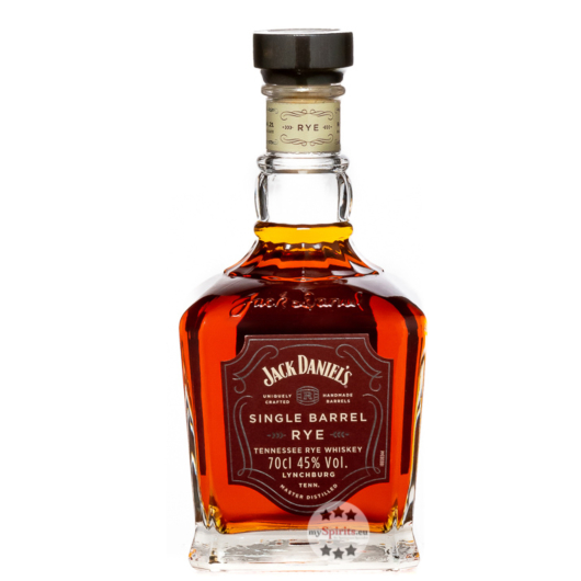 Jack Daniel's Single Barrel Rye Tennessee Whiskey / 45 % Vol. / 0,7 Liter-Flasche