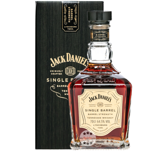 Jack Daniel's: Single Barrel Strength Tennessee Whiskey / 64,5 % vol / 0,7 Liter in Geschenkbox