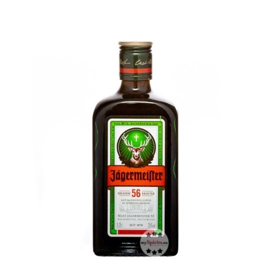 Jägermeister Kräuterlikör / 35 % Vol. / 0,35 Liter-Flasche