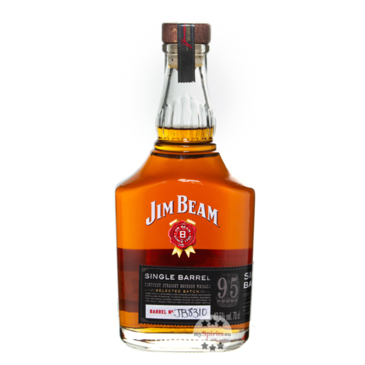 Jim Beam Single Barrel Kentucky Straight Bourbon Whiskey / 47,5 % Vol. / 0,7 Liter-Flasche