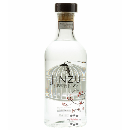 Jinzu Distinctively Crafted Gin mit japanischen Botanicals / 41,3 % Vol. / 0,7 Liter-Flasche