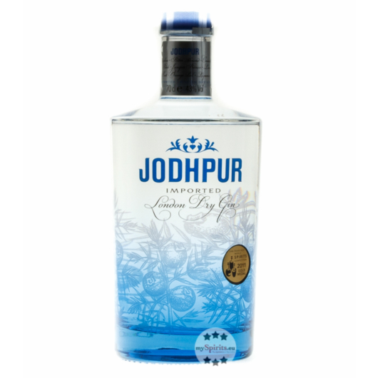 Jodhpur Imported London Dry Gin / 43 % vol. / 0,7 Liter-Flasche 