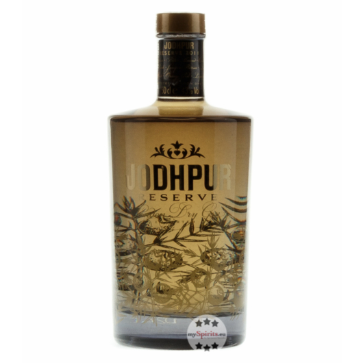Jodhpur Reserve Imported London Dry Gin / 43 % vol. / 0,5 Liter-Flasche