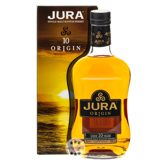 Jura 10 Jahre ORIGIN Single Malt Scotch Whisky / 40 % Vol. / 0,7 Liter-Flasche in Karton