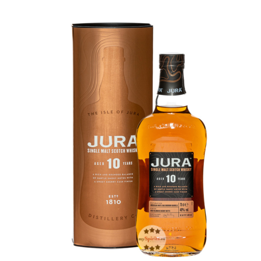 Jura 10 Jahre Single Malt Scotch Whisky / 40 % Vol. / 0,7 l in Geschenkbox