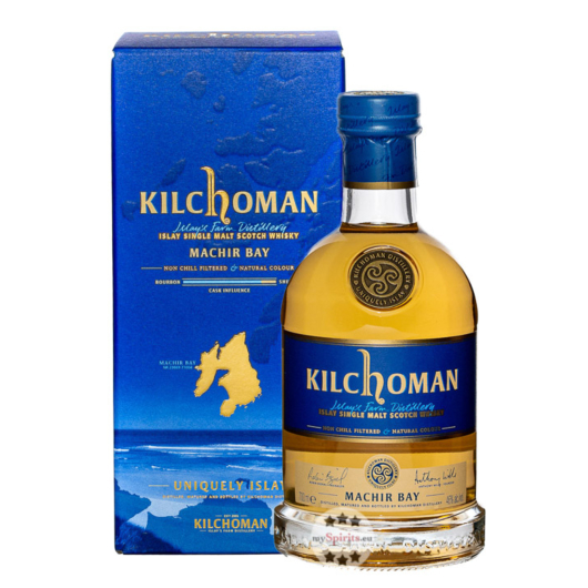 Kilchoman Machir Bay Islay Single Malt Scotch Whisky / 46 % Vol. / 0,7 Liter-Flasche in Geschenkkarton