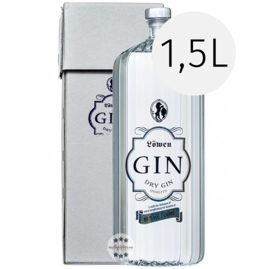 Löwen: Dry Gin / 40 % Vol. / 1,5 Liter - Flasche