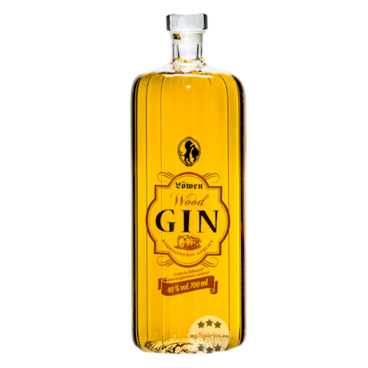 Löwen Wood Gin / 40 % Vol. / 0,7 Liter-Flasche in Geschenkdose