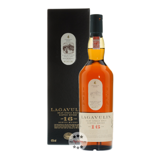 Lagavulin 16 Years Islay Single Malt Scotch Whisky / 43 % vol. / 0,7 Liter-Flasche in Geschenk-Box