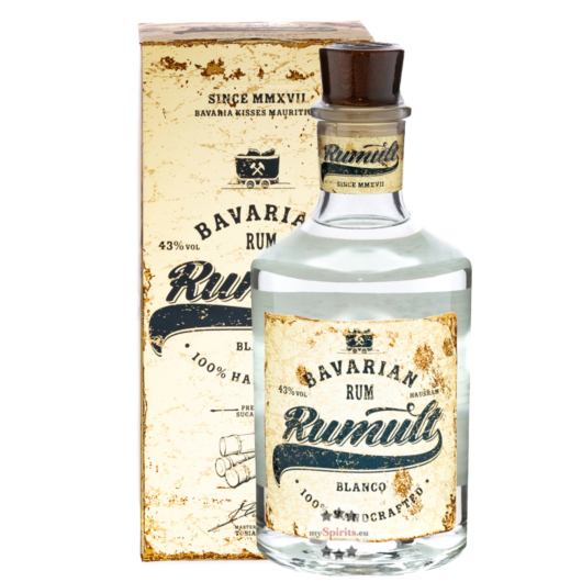 Rumult Blanco Bavarian Rum / 43 % Vol. / 0,7 Liter-Flasche