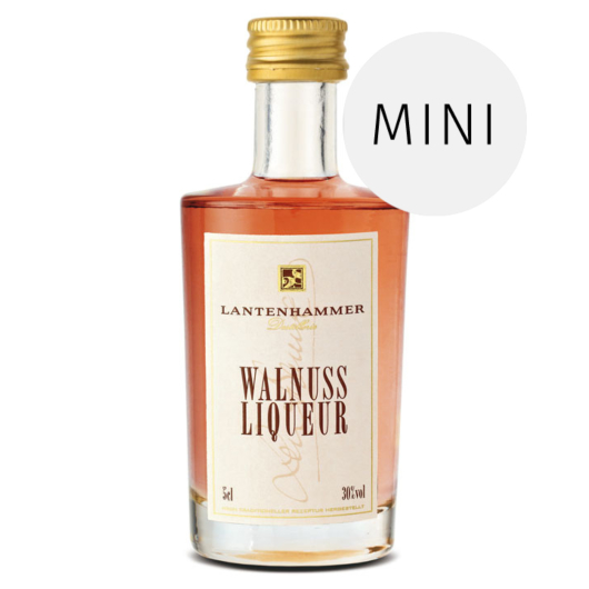 Lantenhammer: Walnussliqueur 30% Vol. / 0,05-Liter-Flasche