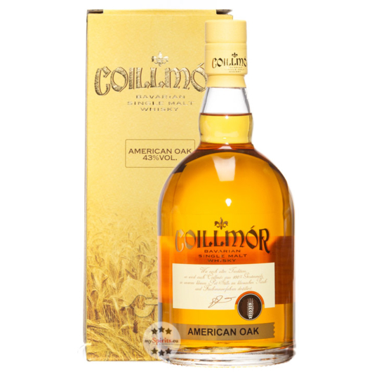 Liebl: Coillmor American Oak Bavarian Single Malt Whisky / 43 % Vol. / 0,7 Liter-Flasche in Geschenkkarton