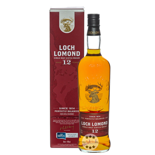 Loch Lomond 12 Years Single Malt Scotch Whisky / 46 % Vol. / 0,7 Liter-Flasche in Geschenkbox