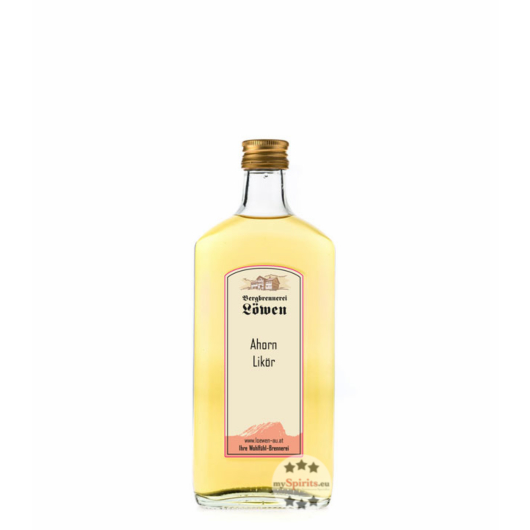 Löwen Ahorn Likör / 20 % Vol. / 0,2 Liter-Flasche
