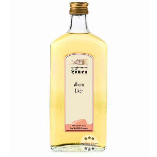 Löwen Ahorn Likör / 20 % Vol. / 0,5 Liter-Flasche