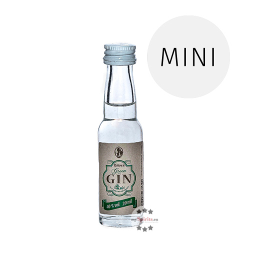 Löwen Green Gin Mini / 40 % Vol. / 0,02 Liter-Flasche