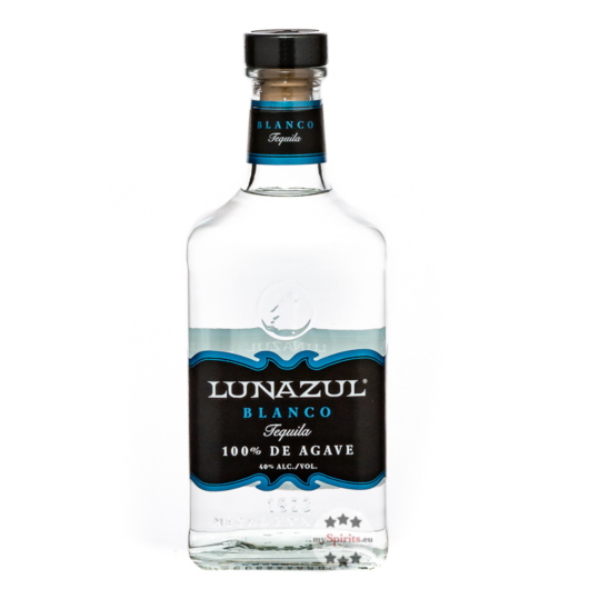 Lunazul Blanco Tequila / 40 % Vol. / 0,7 Liter-Flasche