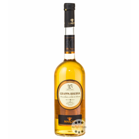 Marcati Grappa Riserva / 40 % Vol. / 0,7 Liter-Flasche