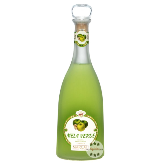 Marcati: Mela Verde Apfellikör Sapori della Tradizione / 21 % vol / 0,7 Liter-Flasche