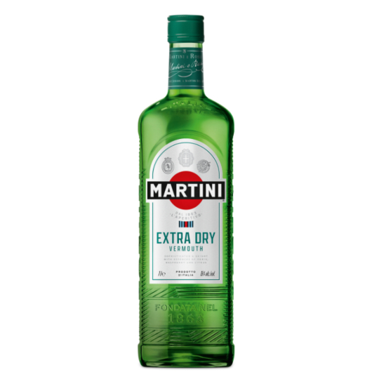 Martini Extra Dry Vermouth / 15 % vol / 1,0 Liter