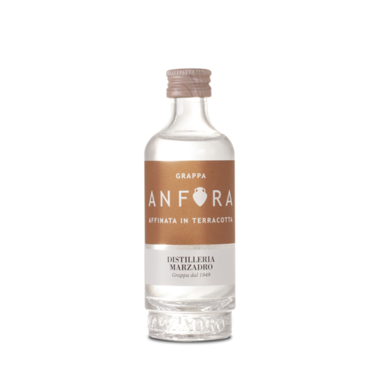 Marzadro Grappa Anfora Miniatur / 43 % Vol. / 0,05 Liter-Flasche