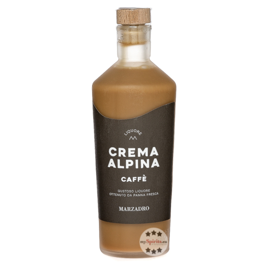 Marzadro Crema Alpina Caffè Kaffeelikör / 17 % Vol. / 0,7 Liter Flasche