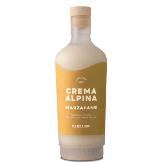 Marzadro Crema Alpina Marzapane Marzipanlikör / 17 % vol / 0,7 Liter-Flasche