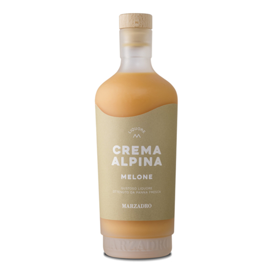 Marzadro: Crema Alpina Melone / 17 % vol / 0,7 Liter-Flasche