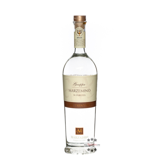 Marzadro Grappa Marzemino in Purezza / 41 % Vol. / 0,7 Liter-Flasche