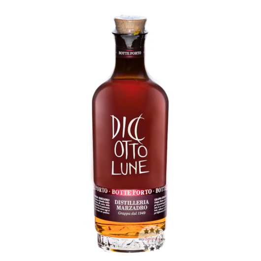 Marzadro Le Diciotto Lune Grappa Riserva Botte Porto / 42 % Vol. / 0,7 Liter