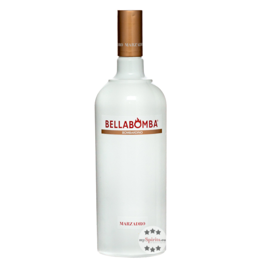 Marzadro: Bellabomba Bombardino Eierlikör mit Rum / 17 % Vol. / 1,0 Liter-Flasche