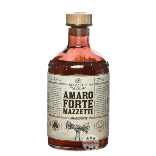 Mazzetti d’Altavilla Amaro Forte / 35 % Vol. / 0,7 Liter-Flasche