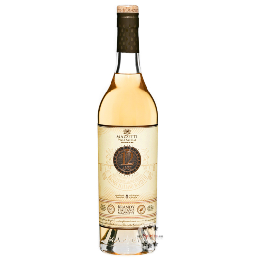 Mazzetti d'Altavilla Brandy Italiano 12 Anni / 40 % vol / 0,7 Liter-Flasche