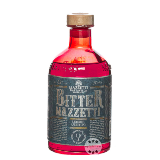 Mazzetti d’Altavilla Bitter Liquore Aperitivo / 25 % Vol. / 0,7 Liter-Flasche