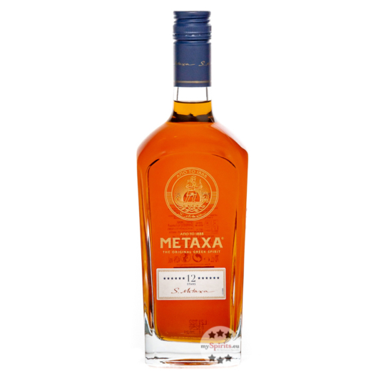 Metaxa 12 Sterne 12 Stars / 40 % Vol. / 0,7 Liter-Flasche