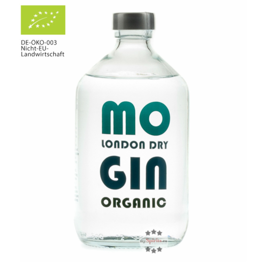 Mo London Dry Gin Bio / 45 % Vol. / 0,5 Liter-Flasche