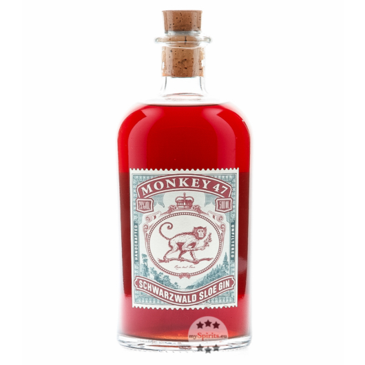 Monkey 47 Schwarzwald Sloe Gin/ 29 % vol. / 0,5 Liter-Flasche