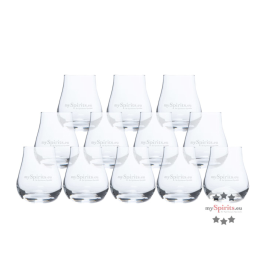 12 x mySpirits Nosing Glas / je Stück ca. 220 ml / H: ca. 9,5 cm