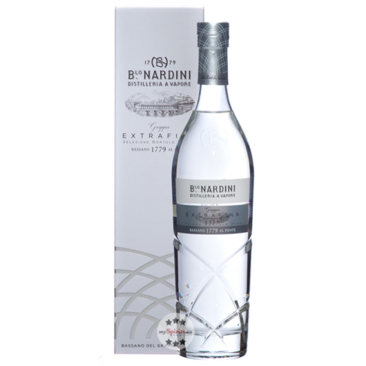 Nardini Grappa Extrafina Selezione / 42 % Vol. / 0,7 Liter-Flasche in Geschenkkarton