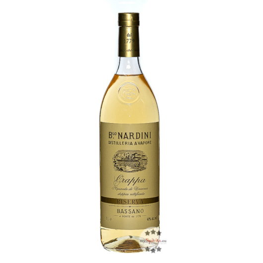 Nardini Grappa Riserva 40° / 40% Vol. / 1,0 Liter-Flasche