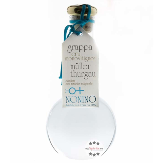 Nonino Grappa Cru Monovitigno Müller-Thurgau / 45 % Vol. / 0,2 Liter-Flasche in Geschenkkarton