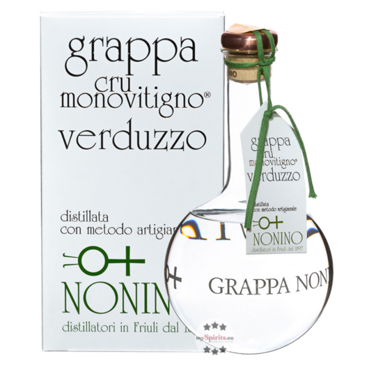 Nonino Grappa Cru Monovitigno Verduzzo - Grappa aus sortenreinen Verduzzo-Trestern / 45% Vol., 1,0 L