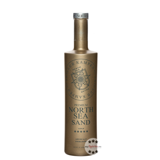 Skiclub Kampen: Premium North Sea Sand Eierlikör / 20 % Vol. / 0,7 Liter-Flasche