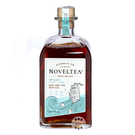 Noveltea: The Tale of Earl Grey, Earl Grey Tea with Gin / 11 % Vol. / 0,7 Liter-Flasche