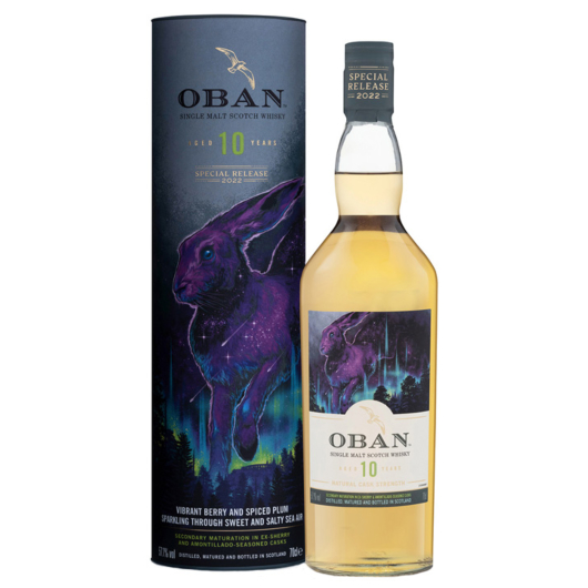 Oban 10 Years Single Malt Whisky Special Release 2022 / 57,1% vol / 0,7 l in Geschenkdose - WHISKY CLUB