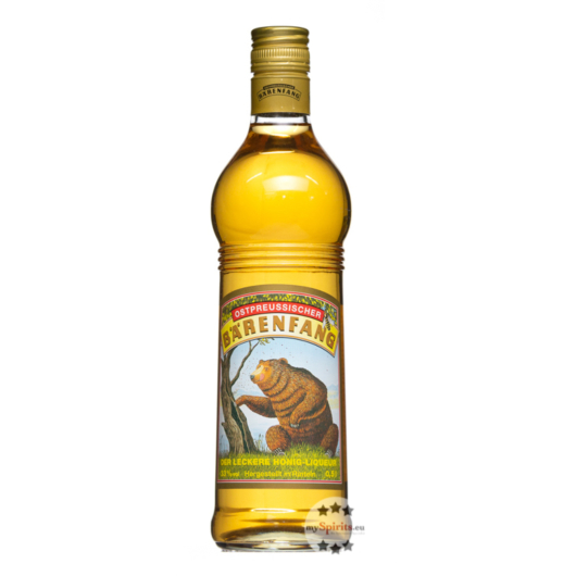 Ostpreussischer Bärenfang Honiglikör / 33 % Vol. / 0,5 Liter-Flasche