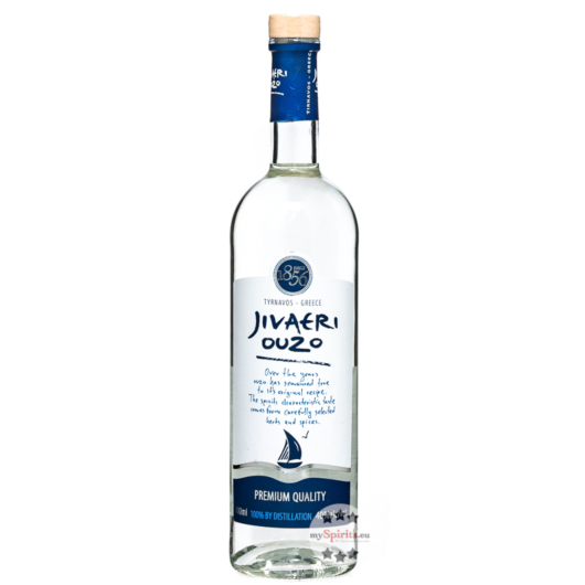 Katsaros Jivaeri Ouzo / 40 % vol / 0,7 Liter-Flasche