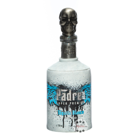 Padre Azul Super Premium Tequila Blanco / 40 % vol. / 0,7 Liter-Flasche