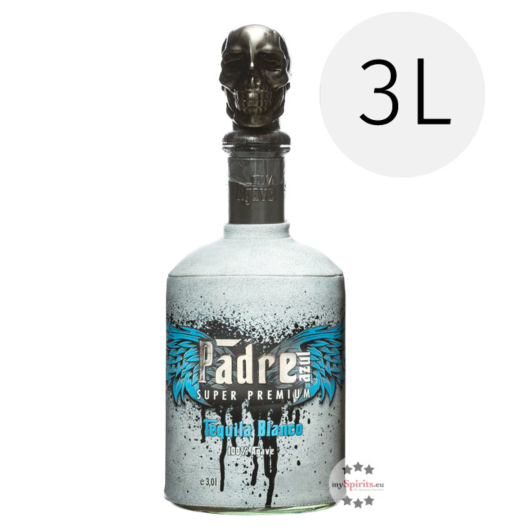 Padre Azul Super Premium Tequila Blanco / 40 % Vol. / 3,0 Liter-Flasche