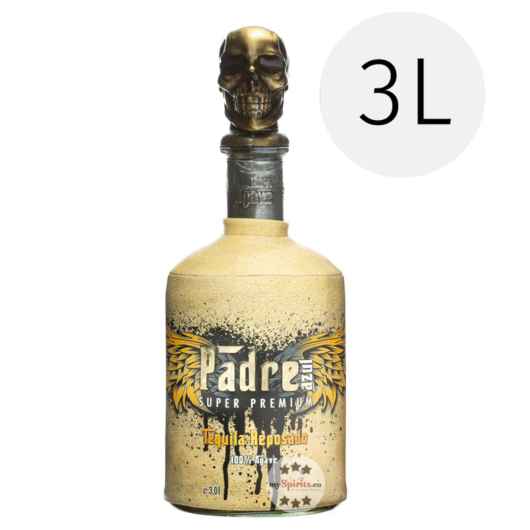 Padre Azul Super Premium Tequila Reposado / 40 % Vol. / 3,0 Liter-Flasche